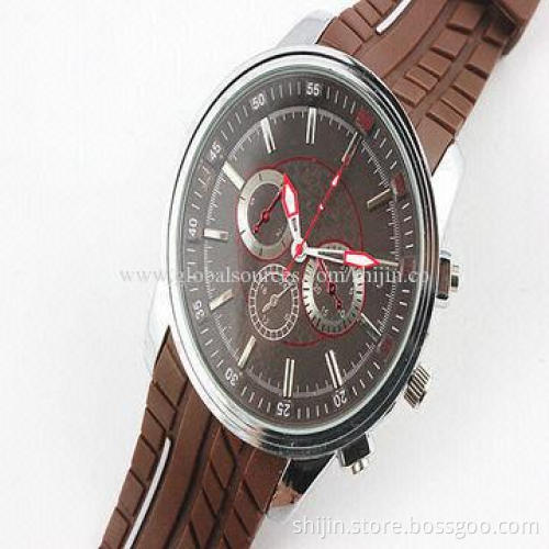 Latest Silicone Watches with Colorful Bands for Unisex 2014